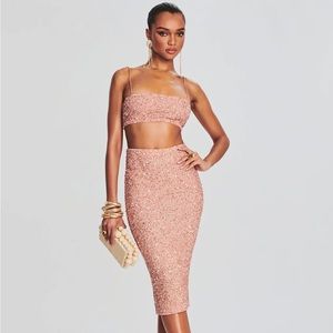 NWT: Retrofete - LOWE SEQUIN SKIRT Sz: XS